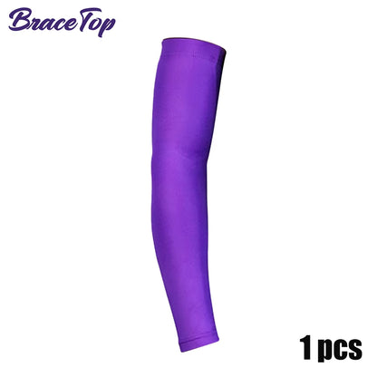 1 PC Sports Cooling Arm Sleeves for Men Women, Outdoor UV Protection Sleeves for Basketball Football Volleyball Cycling