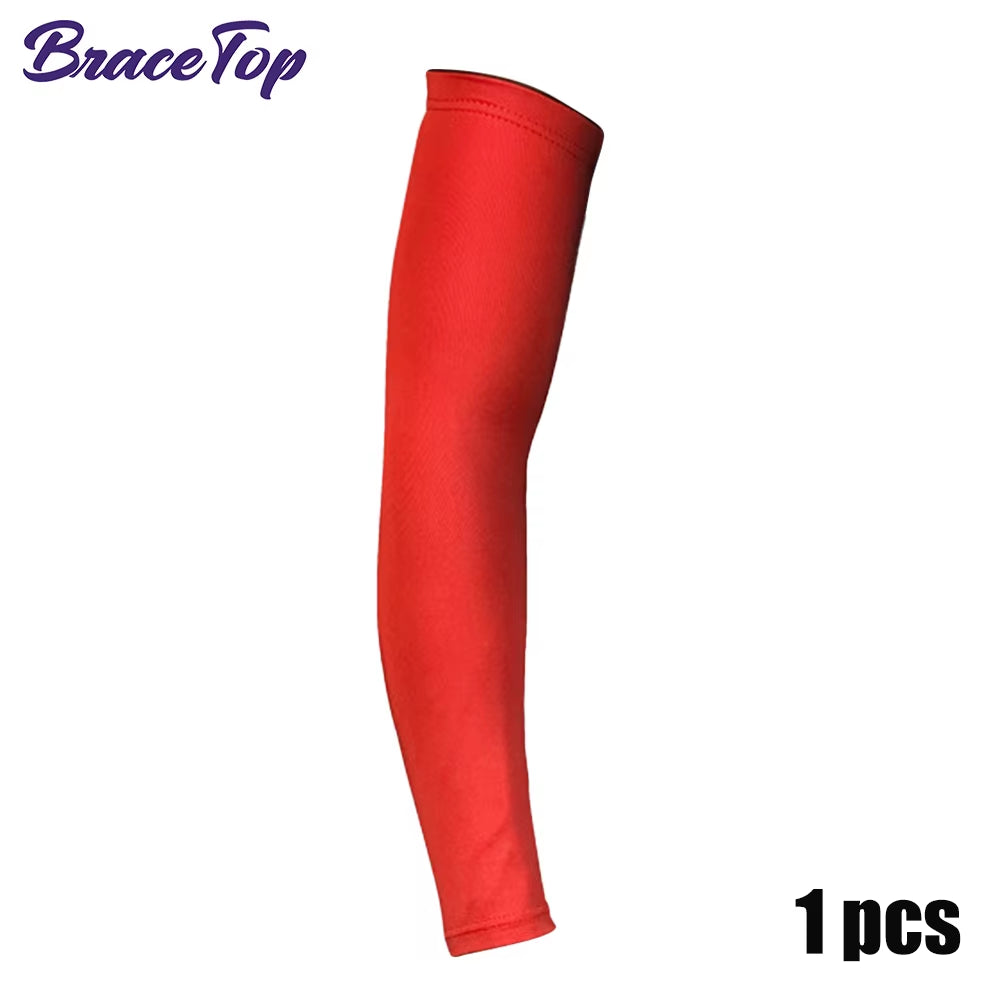 1 PC Sports Cooling Arm Sleeves for Men Women, Outdoor UV Protection Sleeves for Basketball Football Volleyball Cycling