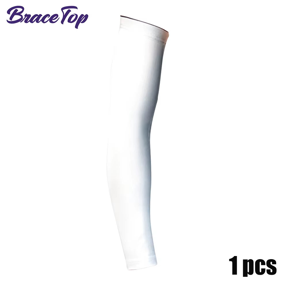 1 PC Sports Cooling Arm Sleeves for Men Women, Outdoor UV Protection Sleeves for Basketball Football Volleyball Cycling