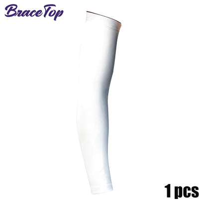 1 PC Sports Cooling Arm Sleeves for Men Women, Outdoor UV Protection Sleeves for Basketball Football Volleyball Cycling
